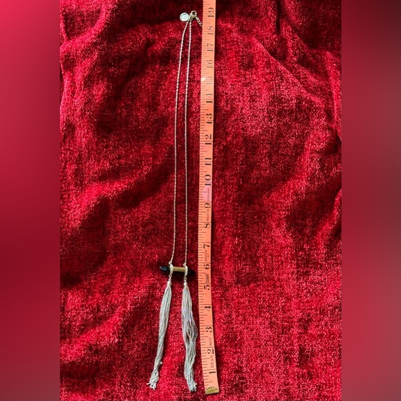 WHBM Necklace with tassels - Picture 8 of 11